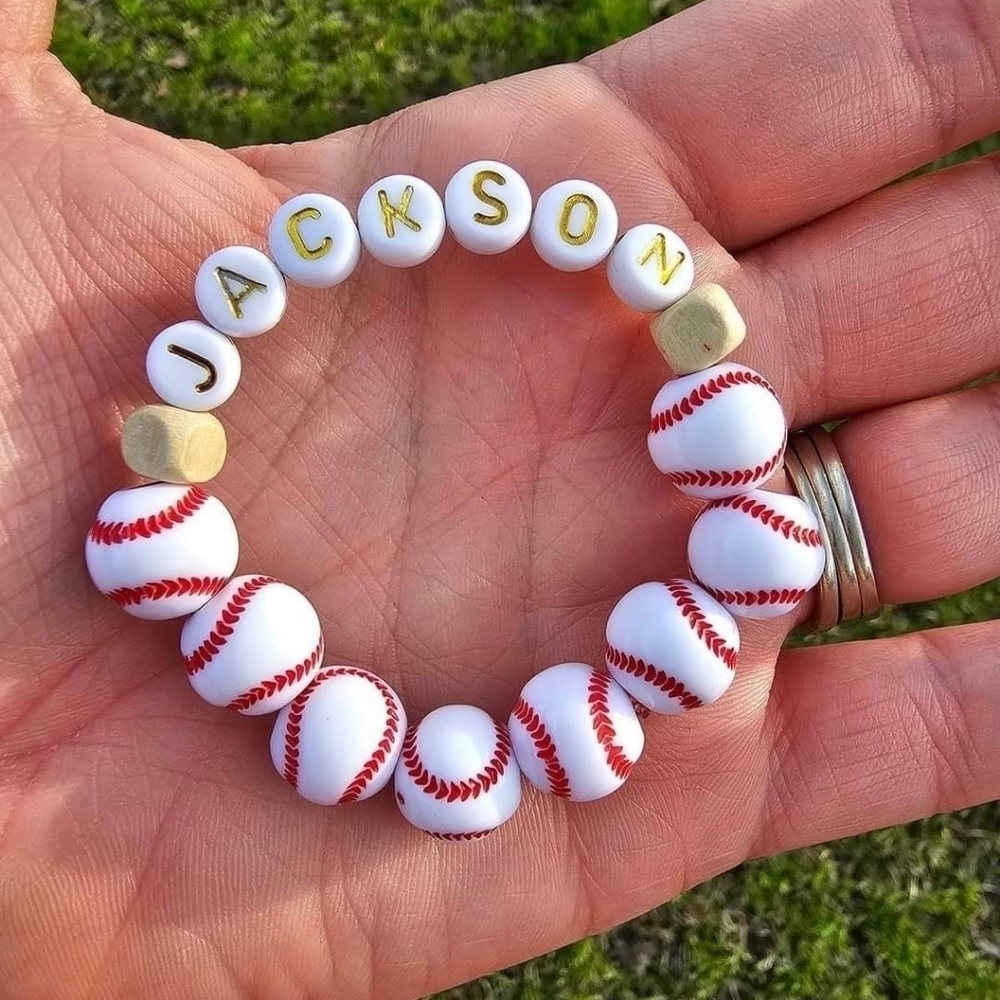 Custom Baseball bracelet